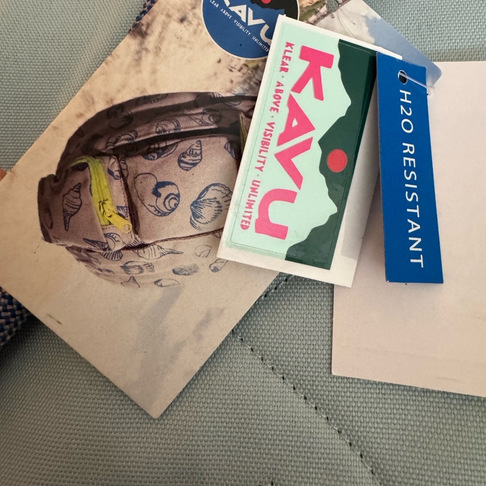NWT KAVU Cool Aqua Rope Sling Backpack - Picture 9 of 11